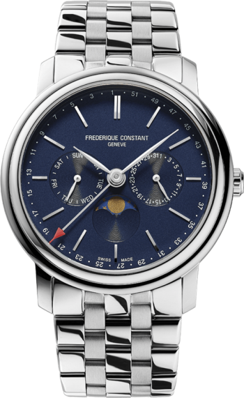 Frederique Constant Classics FC-270N4P6B Business Timer 40mm