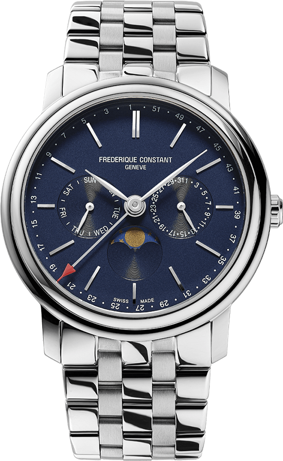 Frederique Constant Classics FC-270N4P6B Business Timer 40mm