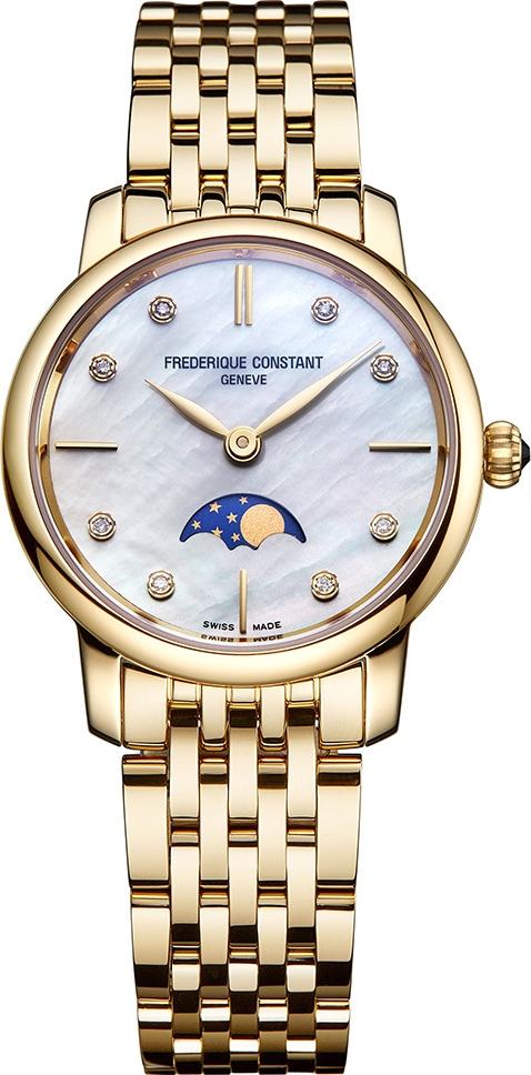 Frederique Constant FC-206MPWD1S5B Slimline Moonphase 30mm