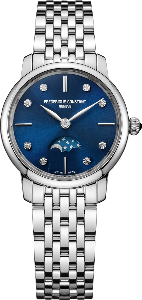 Frederique Constant FC-206ND1S26B Slimline Moonphase 30mm