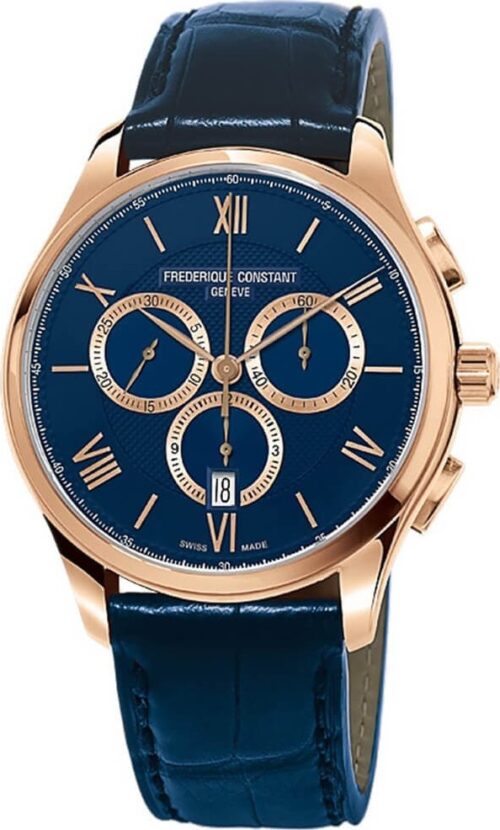 Frederique Constant FC-292MNG5B4 Chronograph Watch 40mm