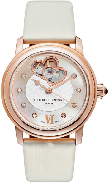 Frederique Constant Double FC-310WHF2P4 Heart Beat 34mm