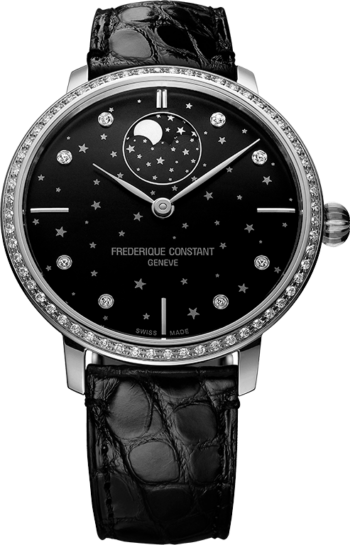 Frederique Constant FC-701BSD3SD6 Slimline Moonphase 38.8mm