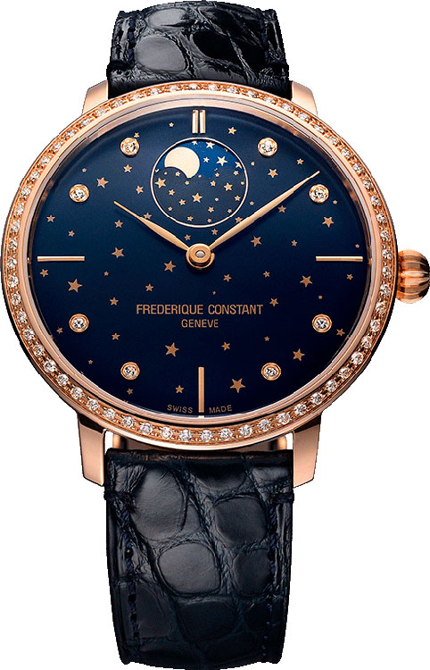 Frederique Constant FC-701NSD3SD4 Slimline Moonphase 38.8mm