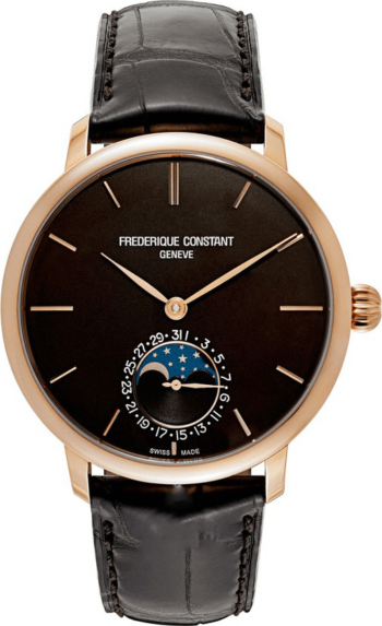 Frederique Constant FC-705C4S9 SlimLine Moonphase 18kt  42mm