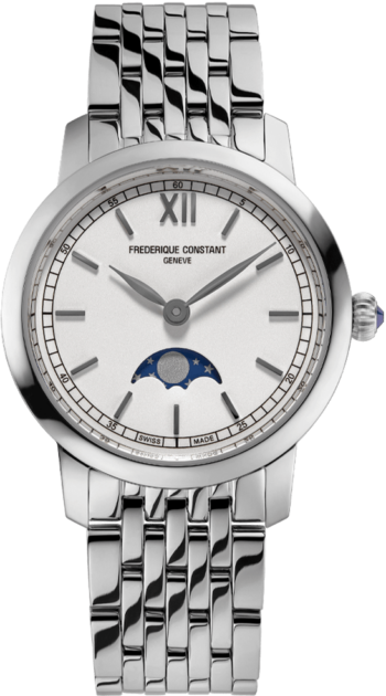 Frederique Constant Slimline FC-206SW1S6B Ladies Moonphase 30MM