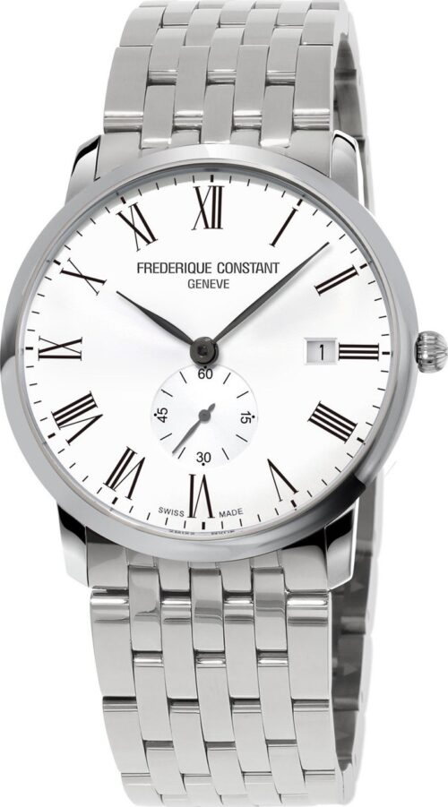 Frederique Constantslim Line FC-245WR5S6B White Watch 39mm